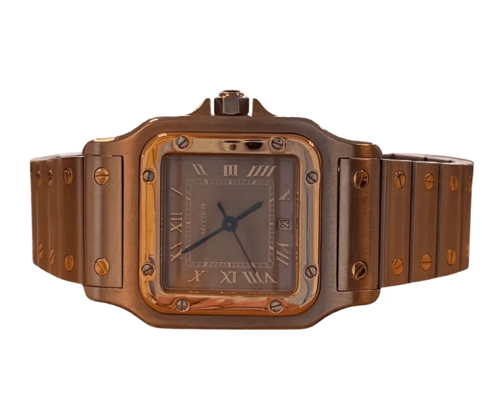 CARTIER - Montre Santos Galbée sold by 58 Facettes