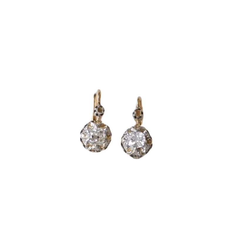 Boucles d'oreilles diamants 0,70ct sold by 58 Facettes