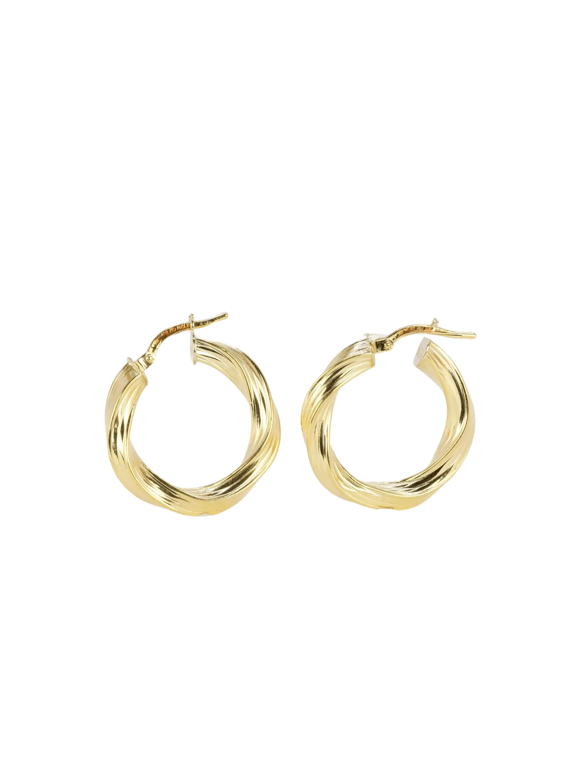 Créoles torsadées Or jaune sold by 58 Facettes