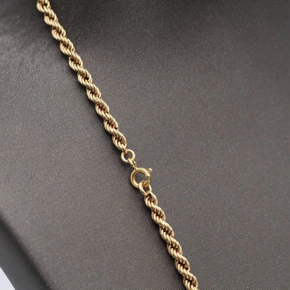 Chaîne or jaune massif sold by 58 Facettes product image thumbnail 5