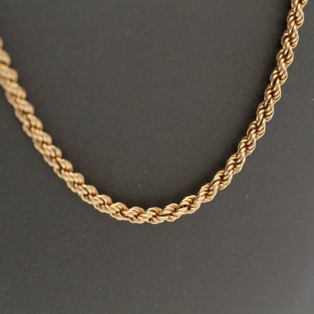 Chaîne or jaune massif sold by 58 Facettes product image thumbnail 2