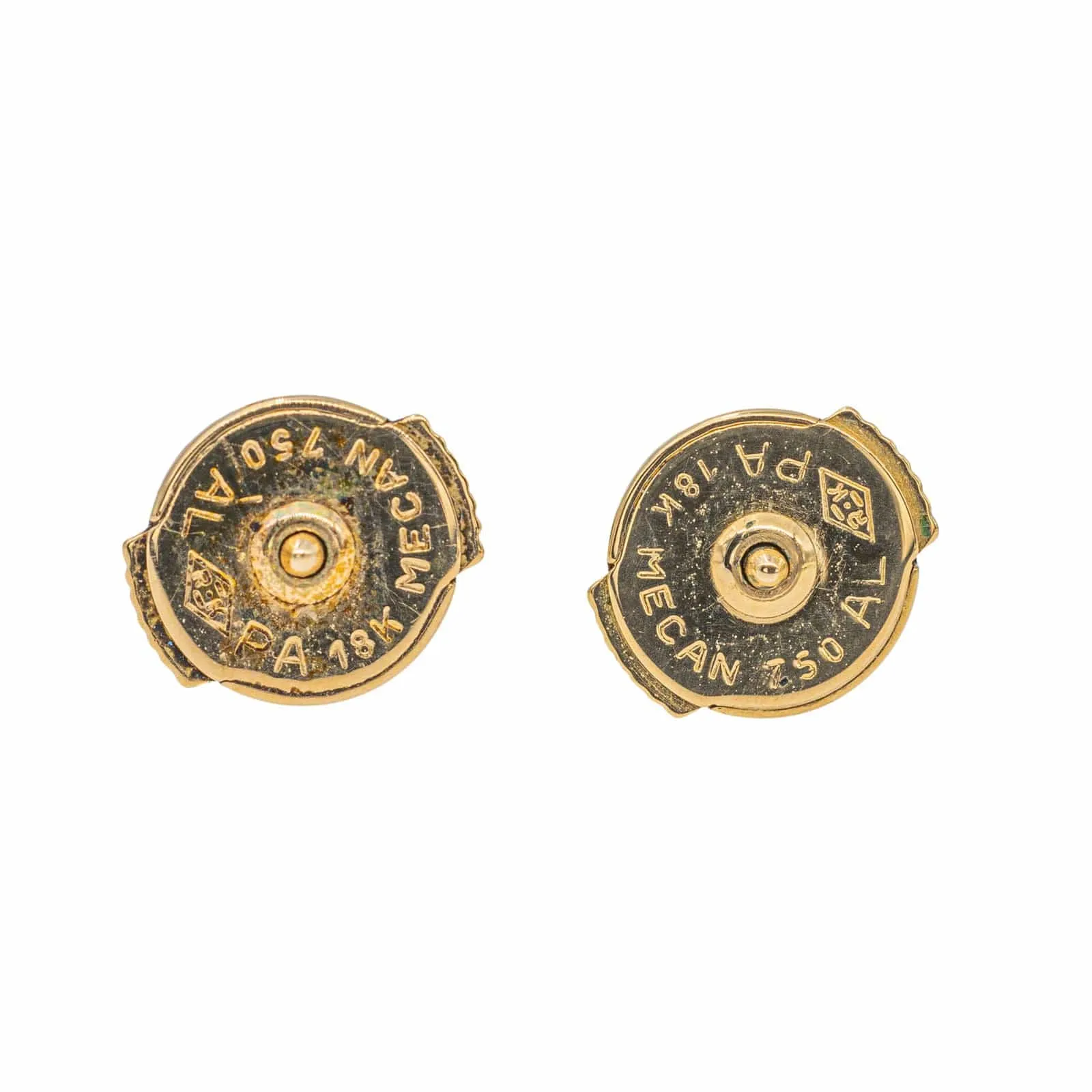 Boucles d'oreilles Puces Or jaune Diamant sold by 58 Facettes product image thumbnail 5