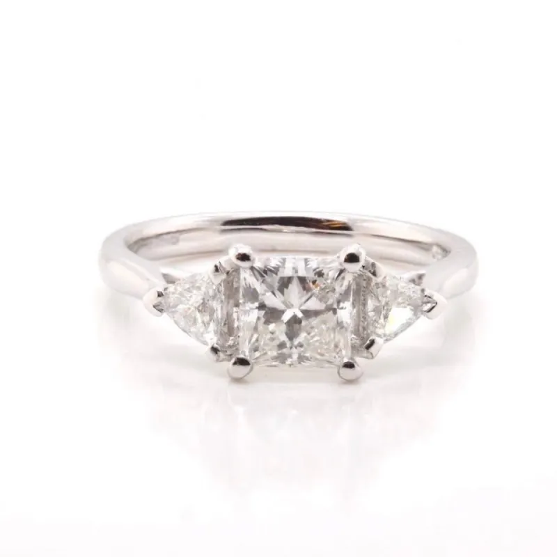 Bague Or blanc Diamant sold by 58 Facettes