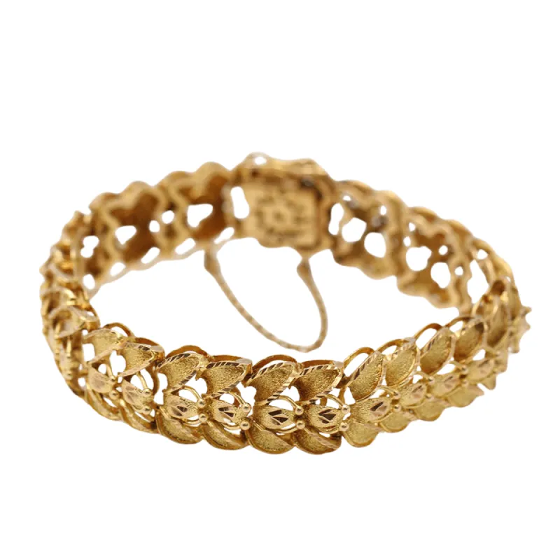 Bracelet articulé en or sold by 58 Facettes