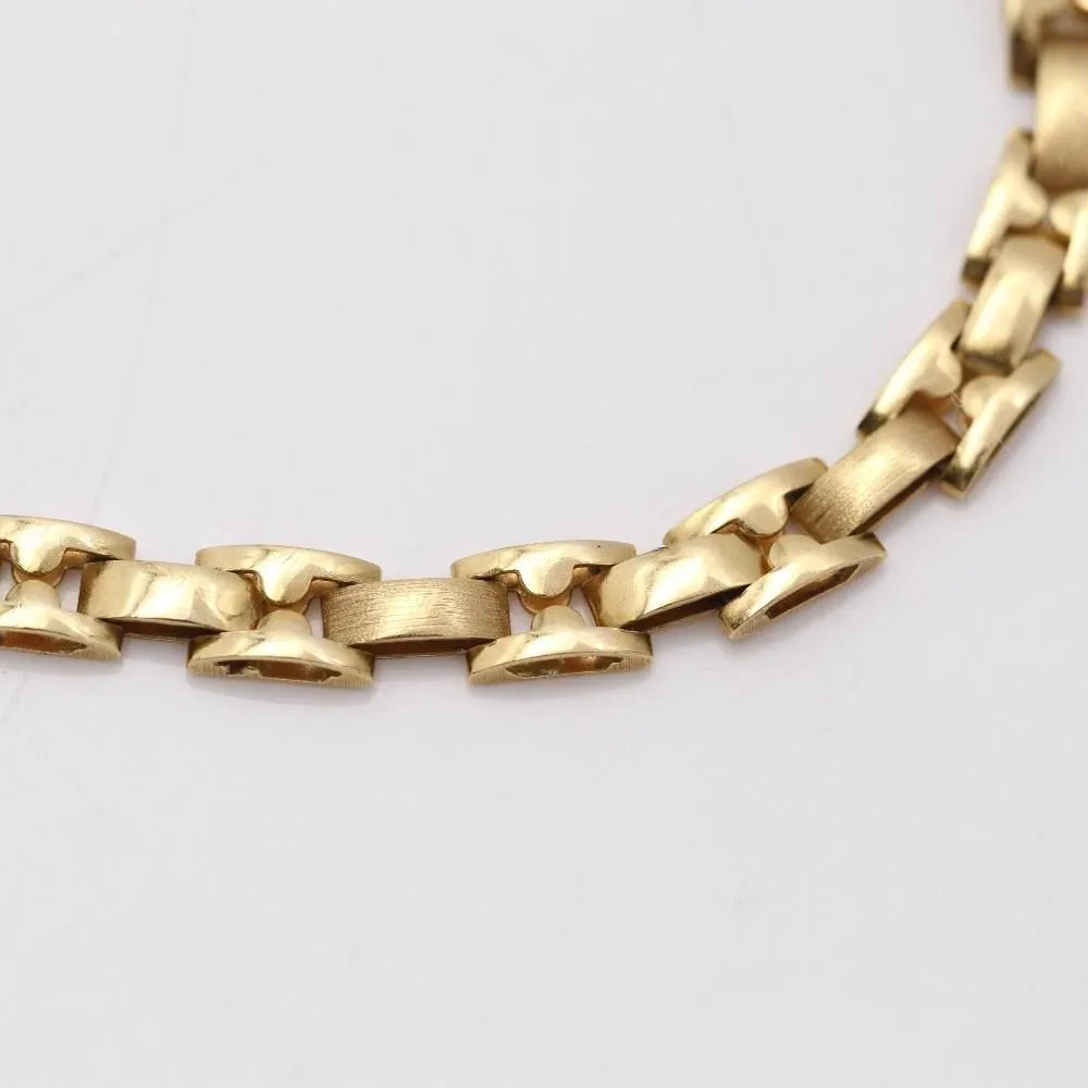 Bracelet rectangles dorés sold by 58 Facettes product image thumbnail 4