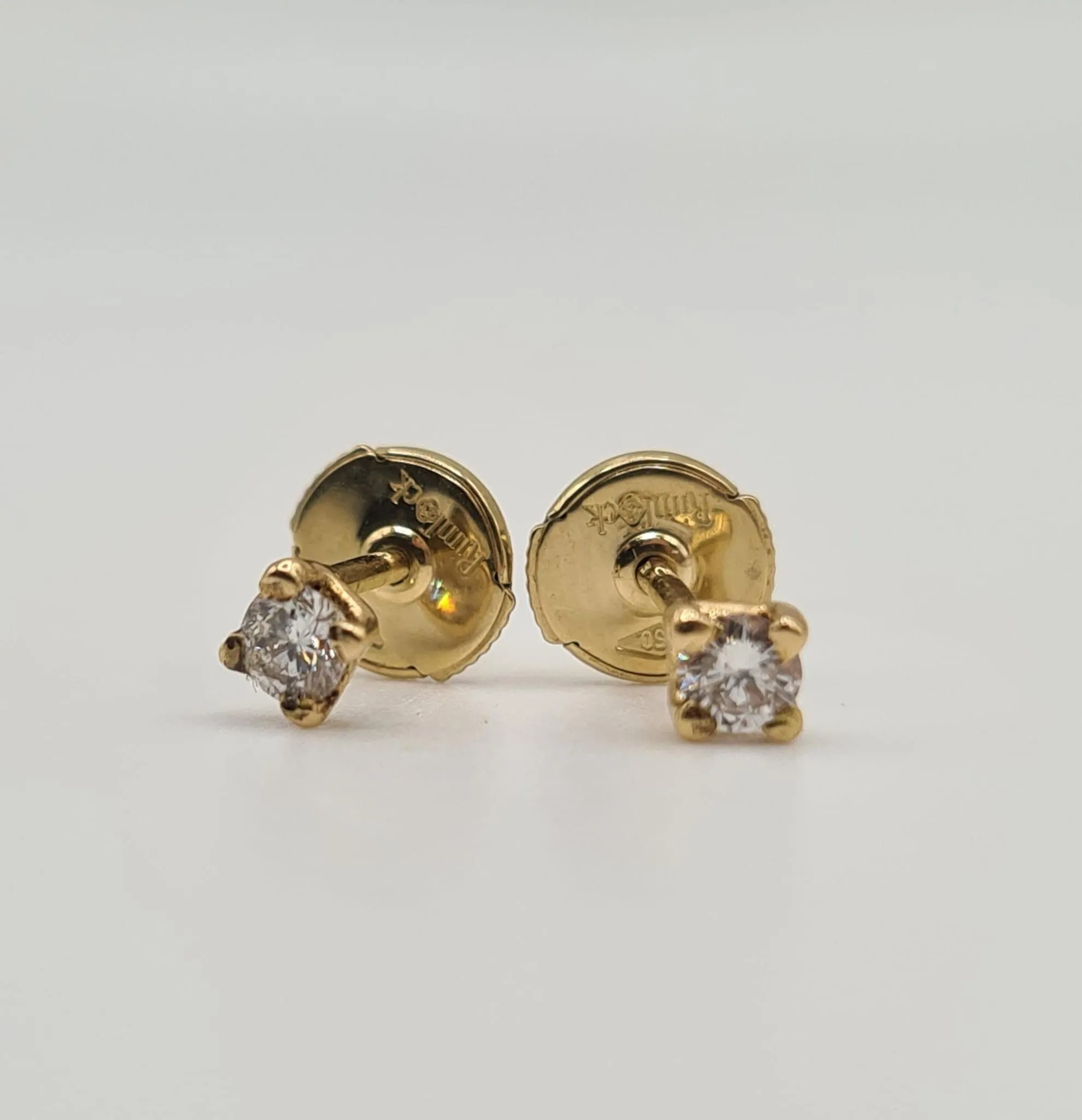 Boucles d’oreilles Alpa or jaune et diamants sold by 58 Facettes product image thumbnail 2