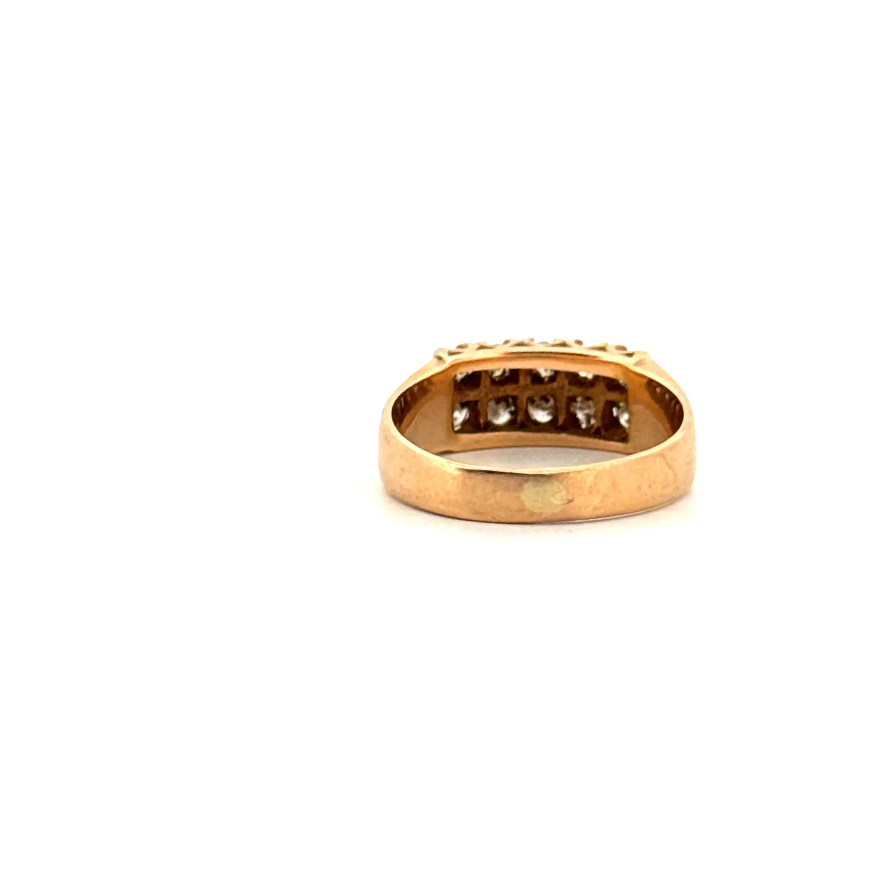 Alliance Demi-Tour or jaune et diamants sold by 58 Facettes product image thumbnail 5