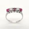 Bague en or 18 carats, rubis et diamants sold by 58 Facettes