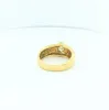 Bague or jaune et diamants sold by 58 Facettes
