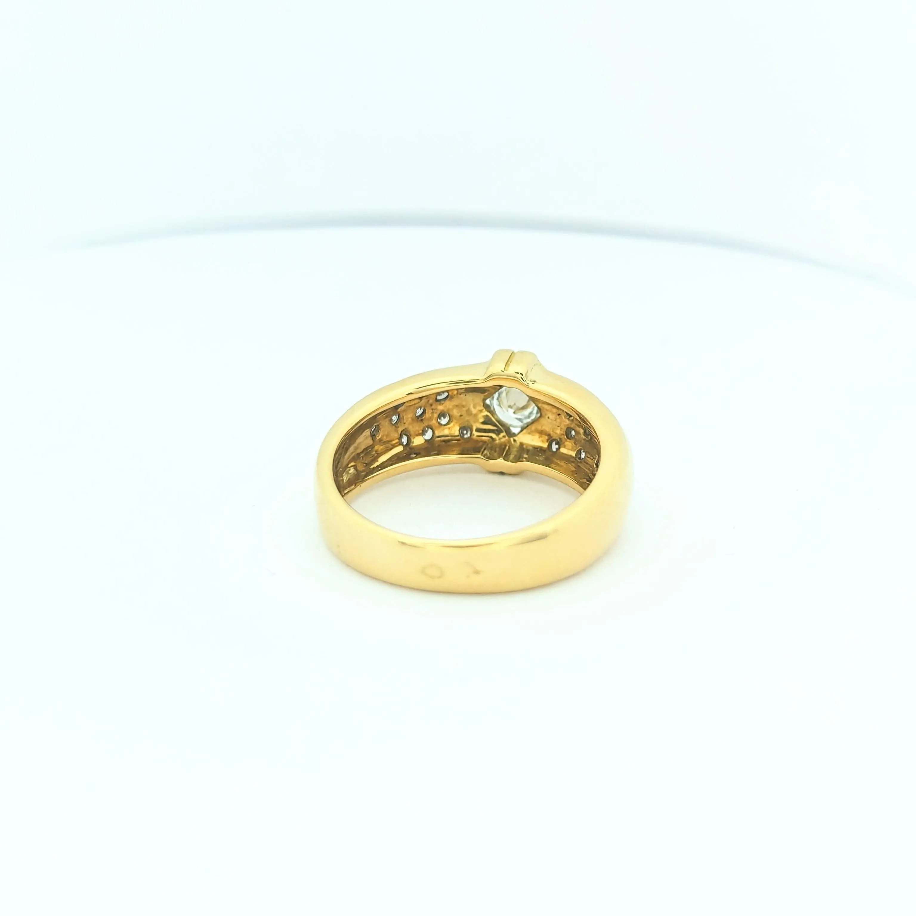 Bague or jaune et diamants sold by 58 Facettes product image thumbnail 4