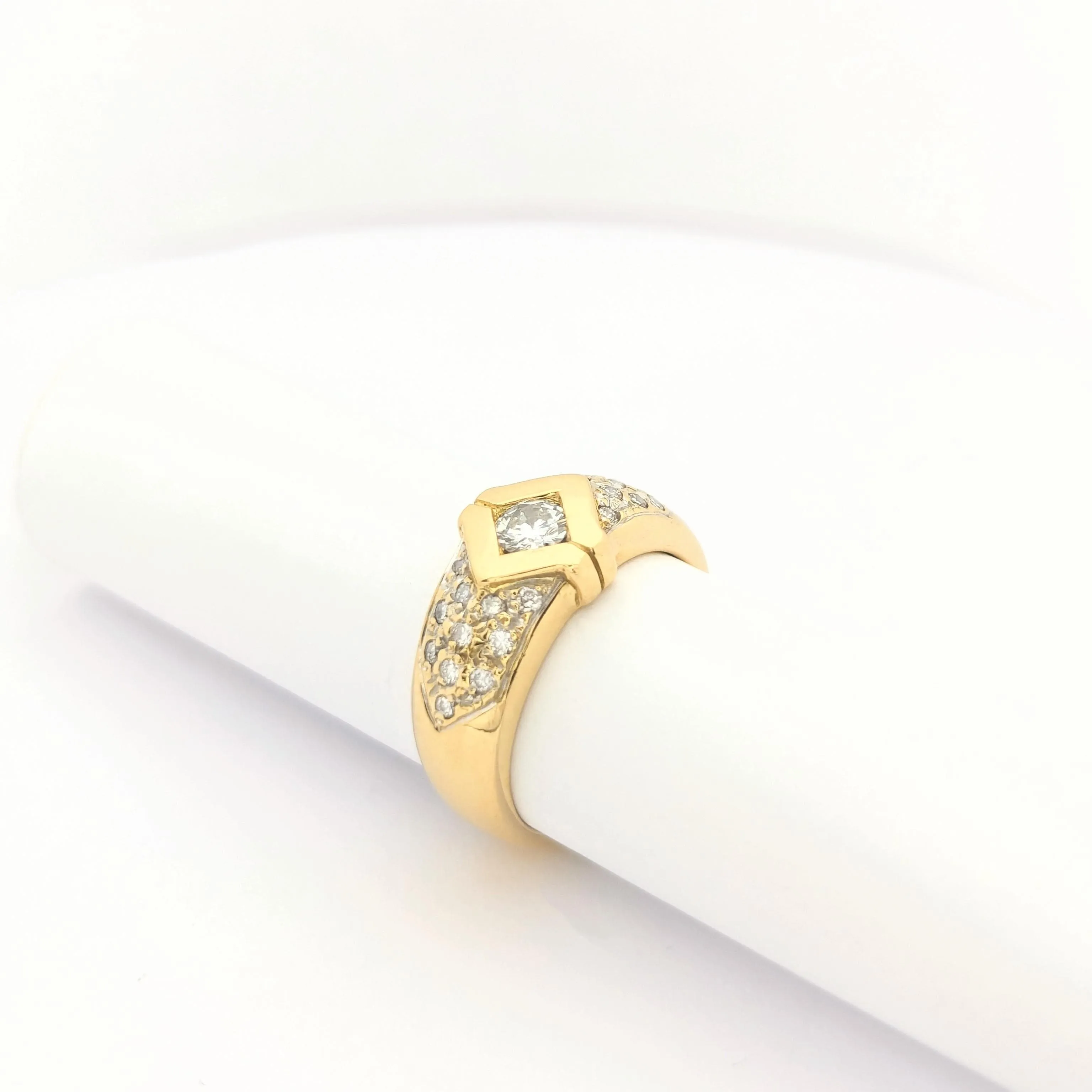 Bague or jaune et diamants sold by 58 Facettes product image thumbnail 5