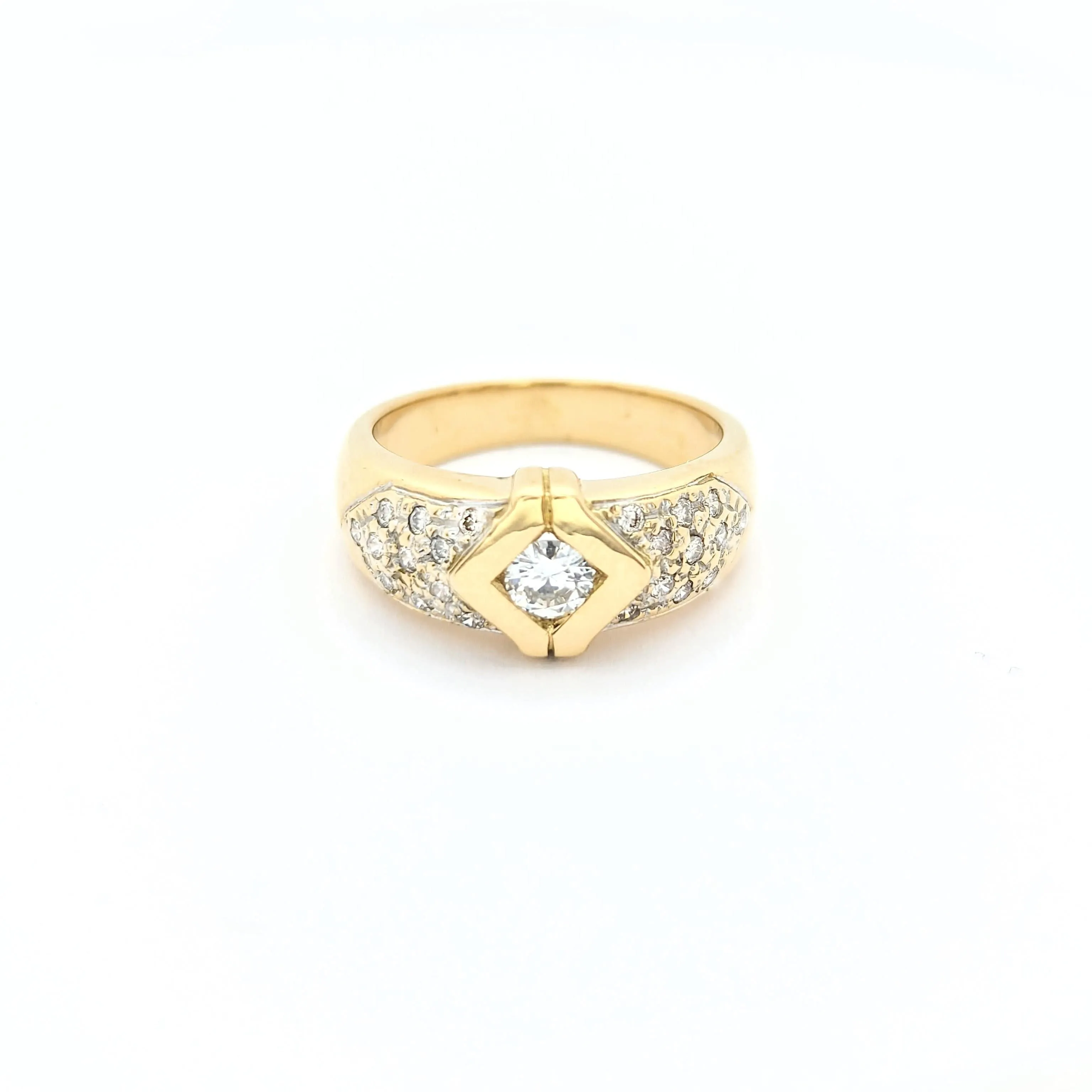 Bague or jaune et diamants sold by 58 Facettes product image thumbnail 3