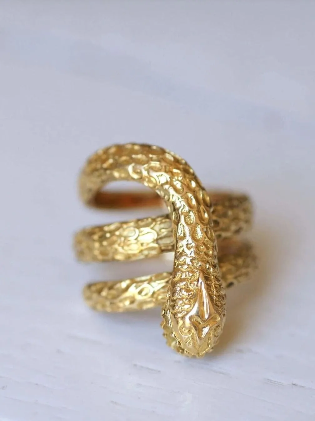 Bague Vintage Serpent Zolotas or sold by 58 Facettes product image thumbnail 2