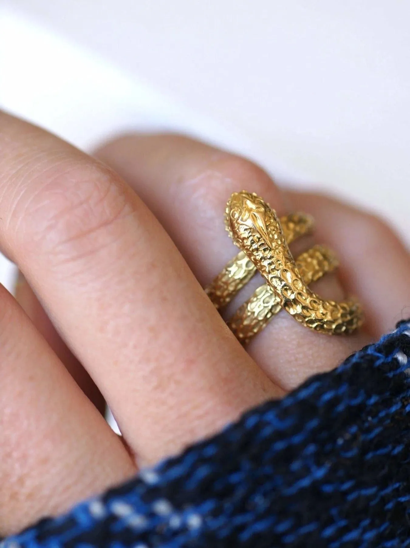 Bague Vintage Serpent Zolotas or sold by 58 Facettes product image thumbnail 3