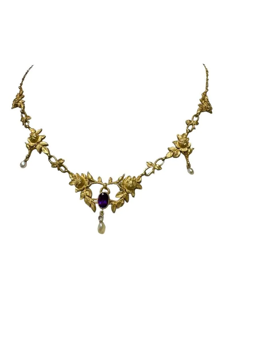 Collier Draperie et Améthyste sold by 58 Facettes product image thumbnail 3