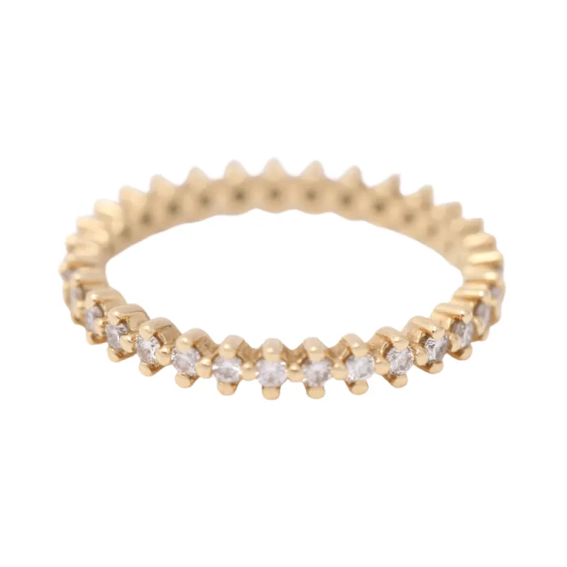 Alliance Or jaune Diamants sold by 58 Facettes