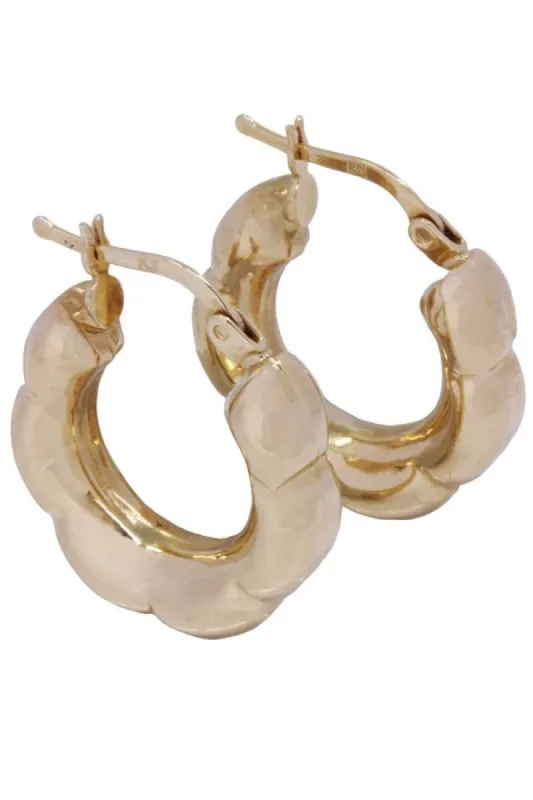 CRÉOLES GODRONNÉES sold by 58 Facettes