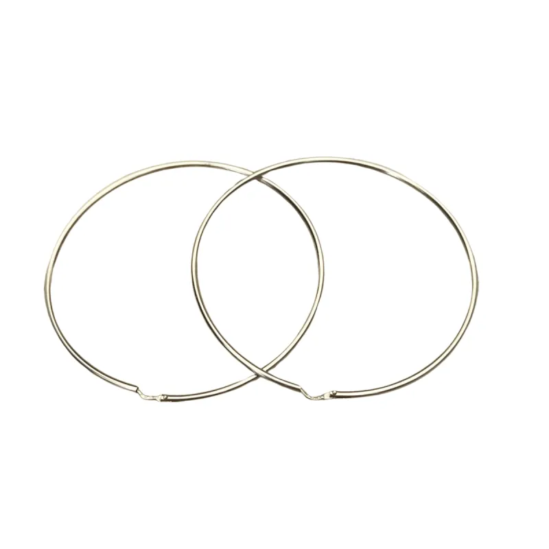 Créoles en or blanc sold by 58 Facettes