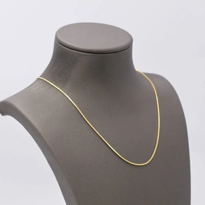 Chaîne queue de taupe carrée en or 18 carats sold by 58 Facettes