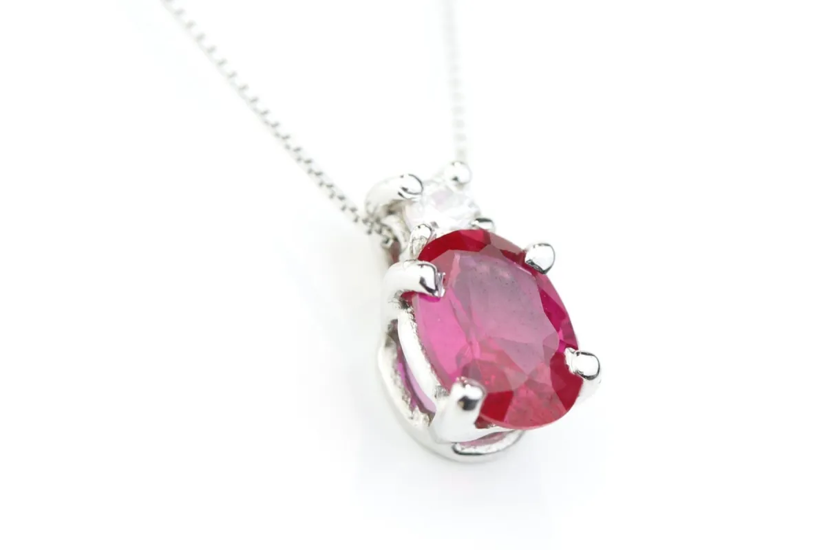 Collier Rubis Diamant sold by 58 Facettes
