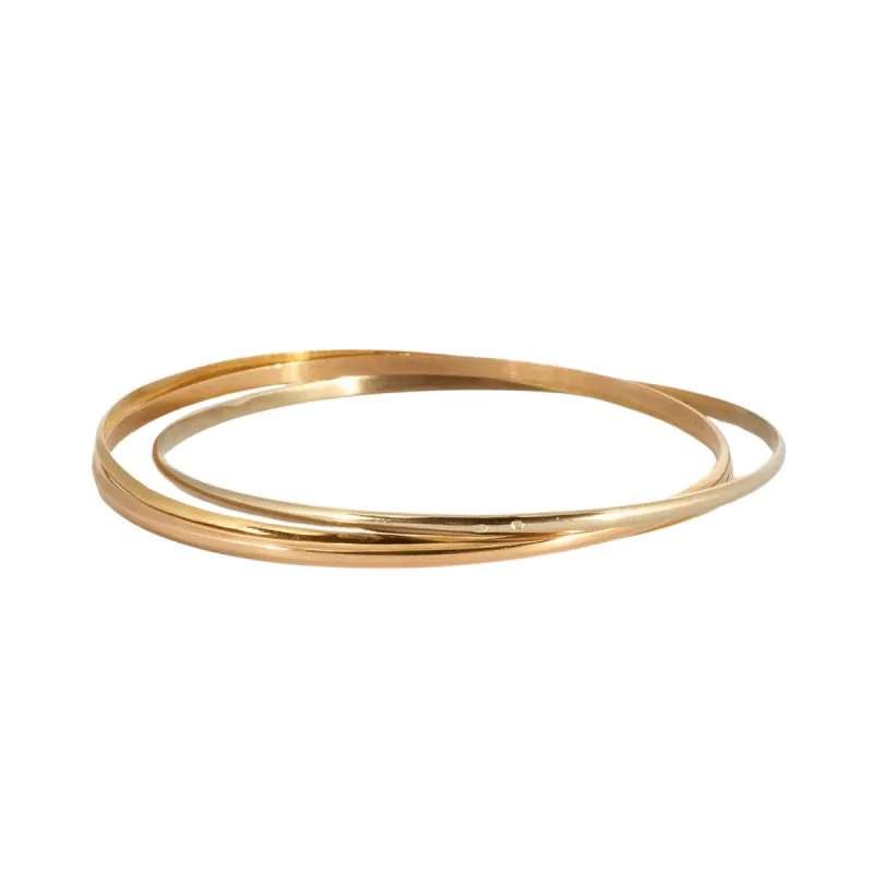 Bracelet jonc 3 ors sold by 58 Facettes