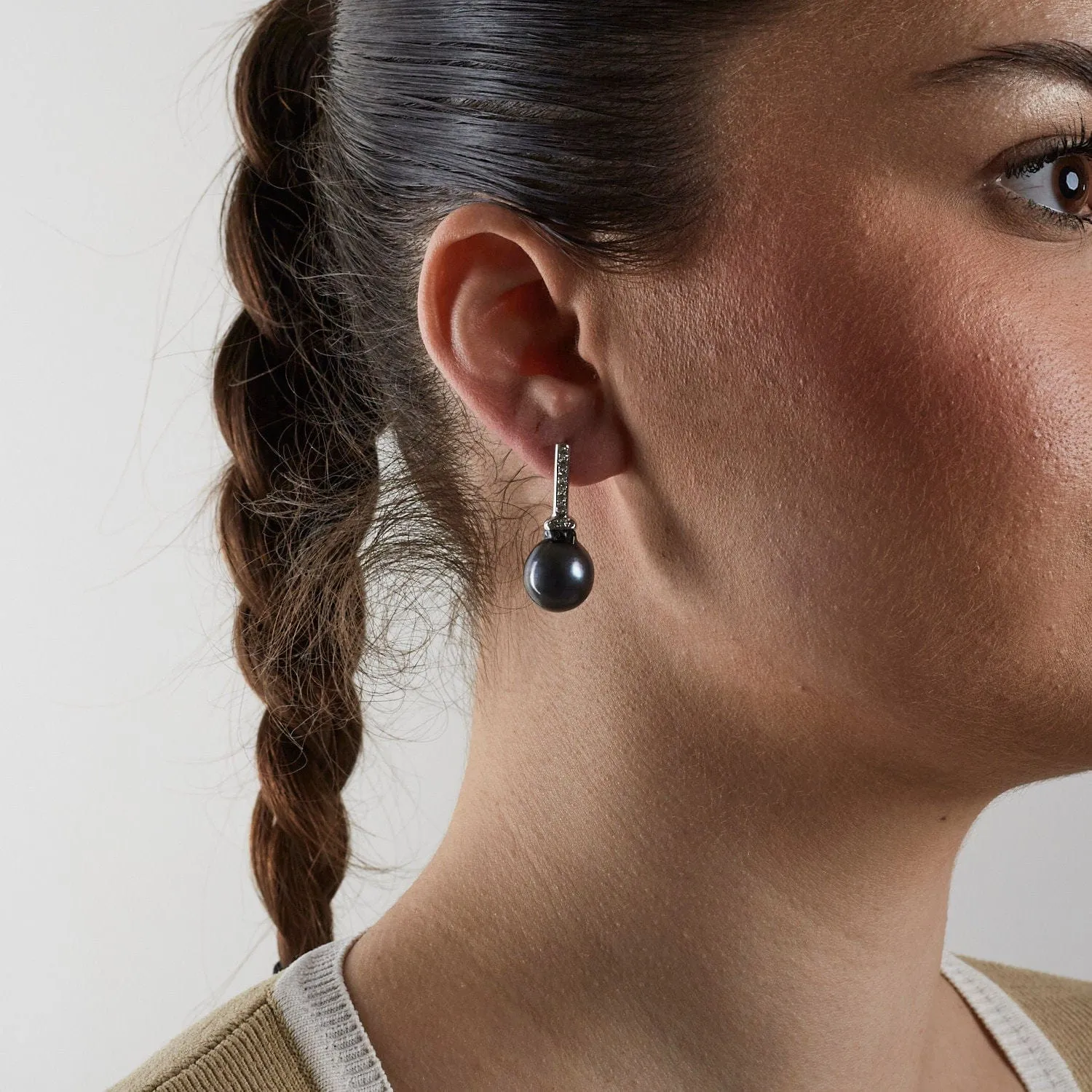 Boucles d'oreilles Perles & Diamants sold by 58 Facettes product image thumbnail 2