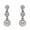 Boucles d'oreilles Dormeuses Or blanc Diamant sold by 58 Facettes