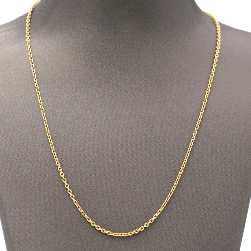 Chaîne jaseron en or massif sold by 58 Facettes