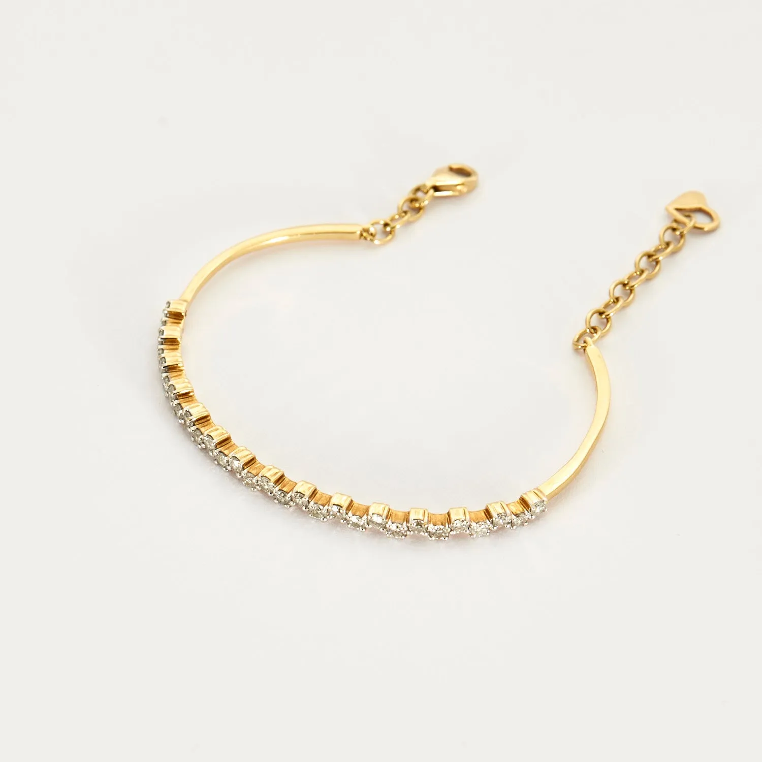 Bracelet en or jaune et diamants sold by 58 Facettes product image thumbnail 3