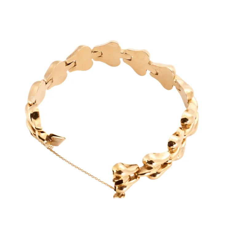 Bracelet années 50 tout or sold by 58 Facettes