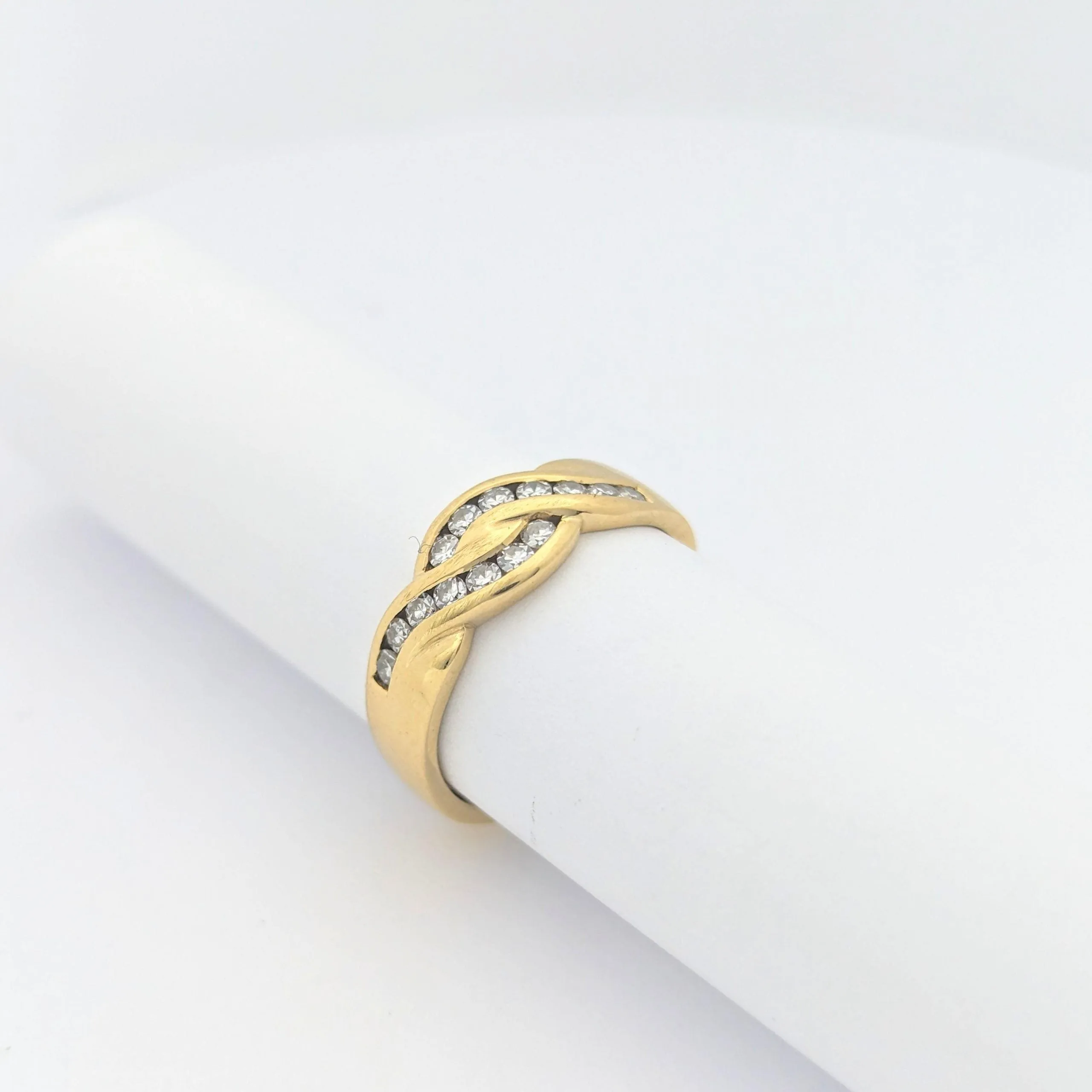 Bague or jaune et diamants sold by 58 Facettes product image thumbnail 4