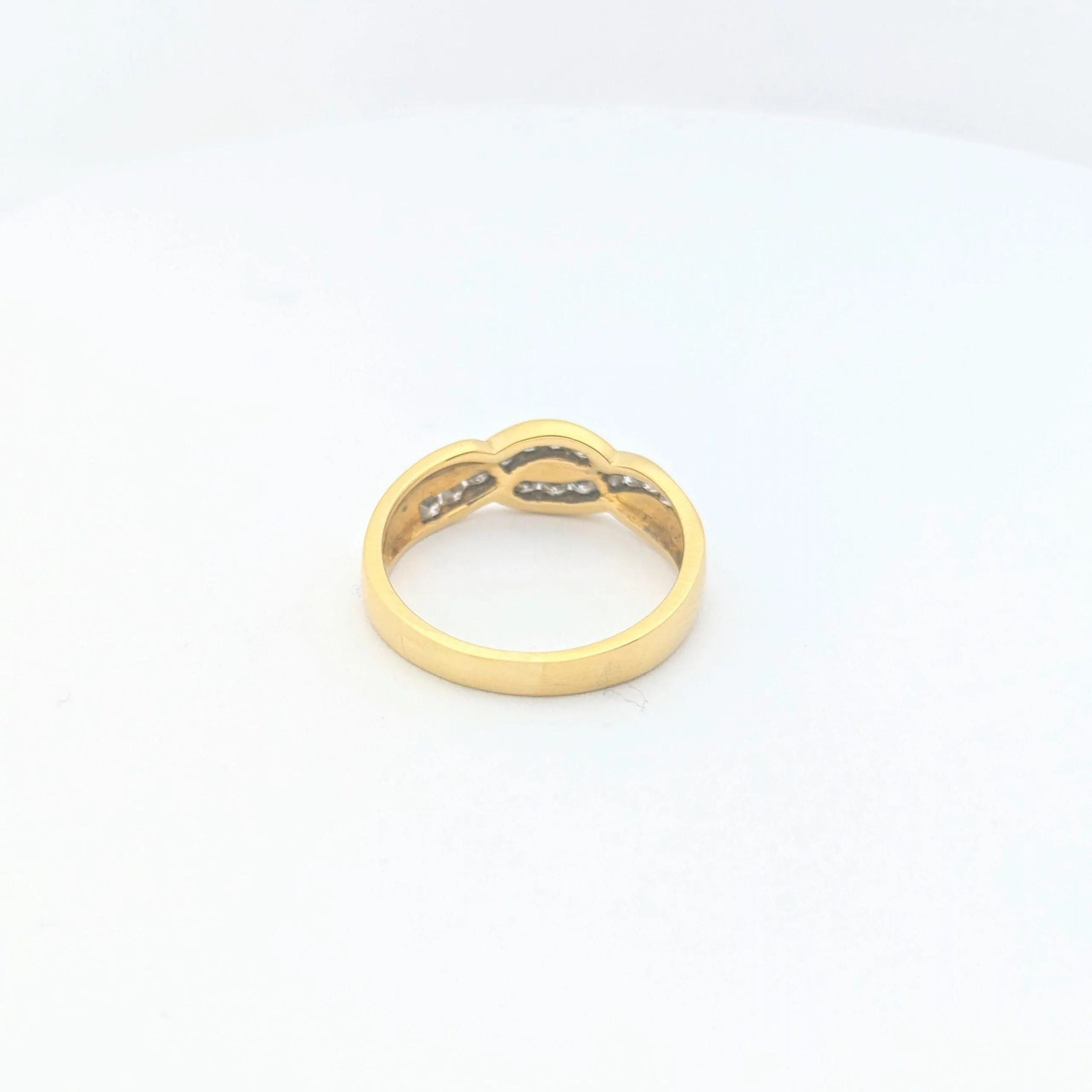 Bague or jaune et diamants sold by 58 Facettes product image thumbnail 5