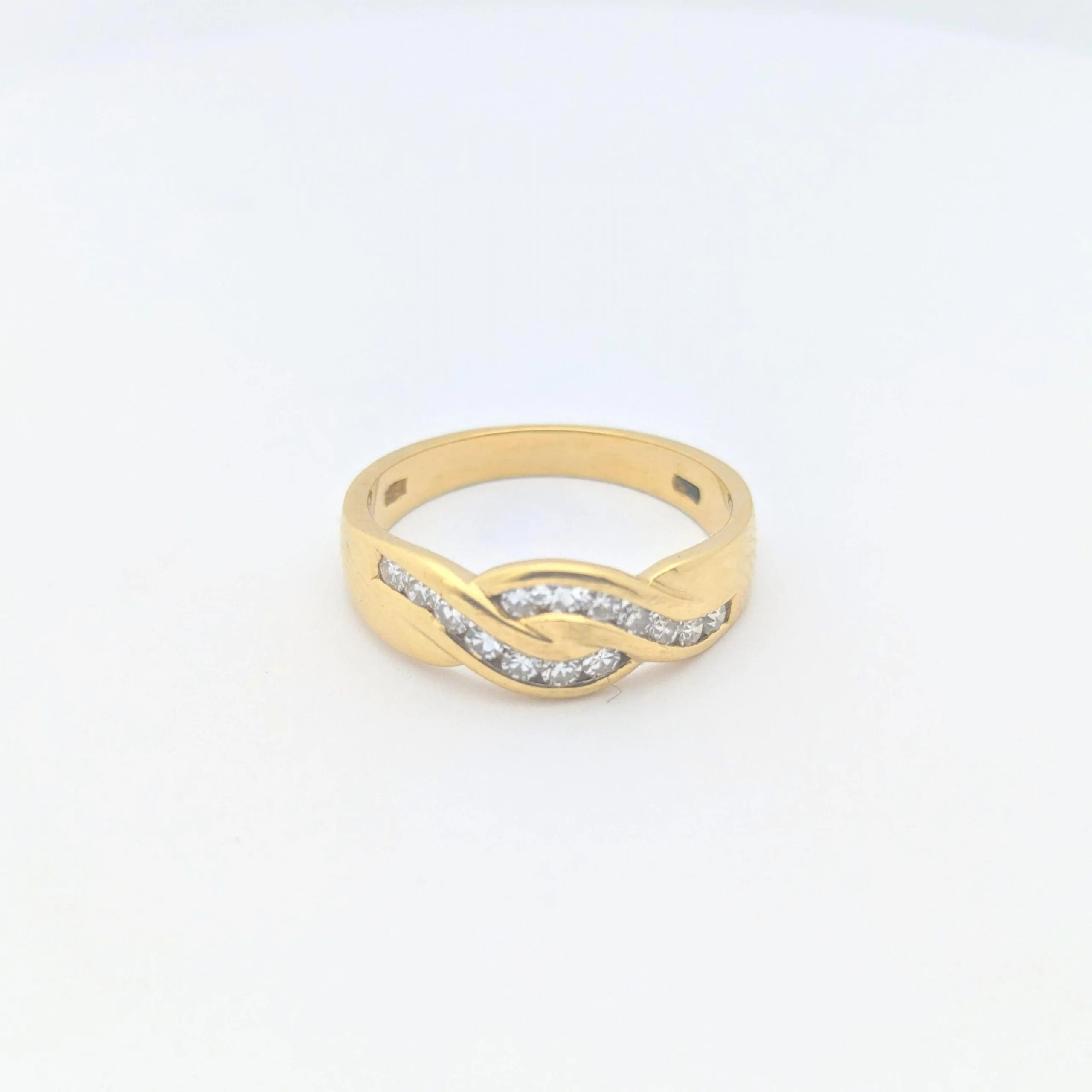 Bague or jaune et diamants sold by 58 Facettes product image thumbnail 2