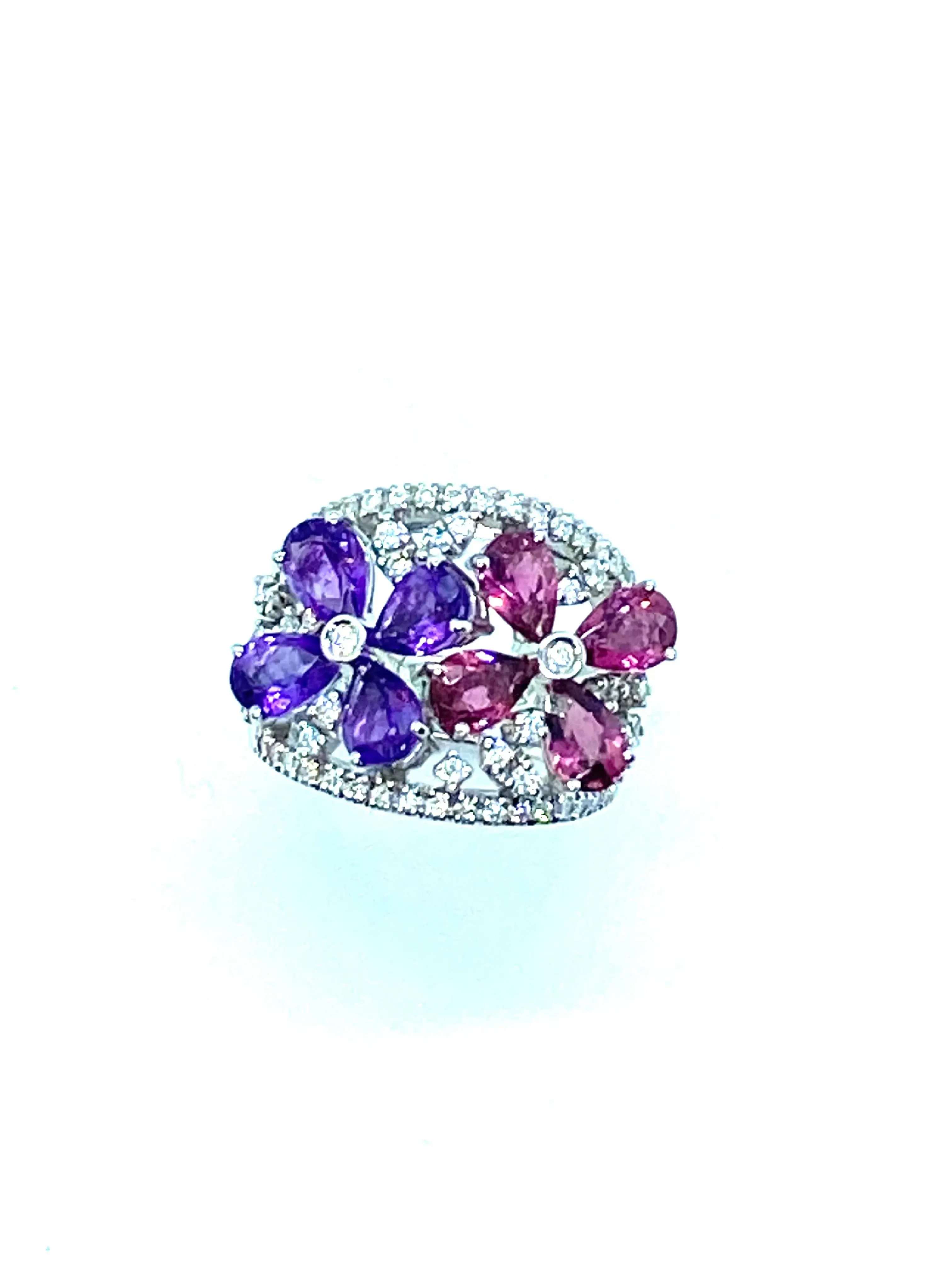 Bague romantique design Floreal sold by 58 Facettes product image thumbnail 3