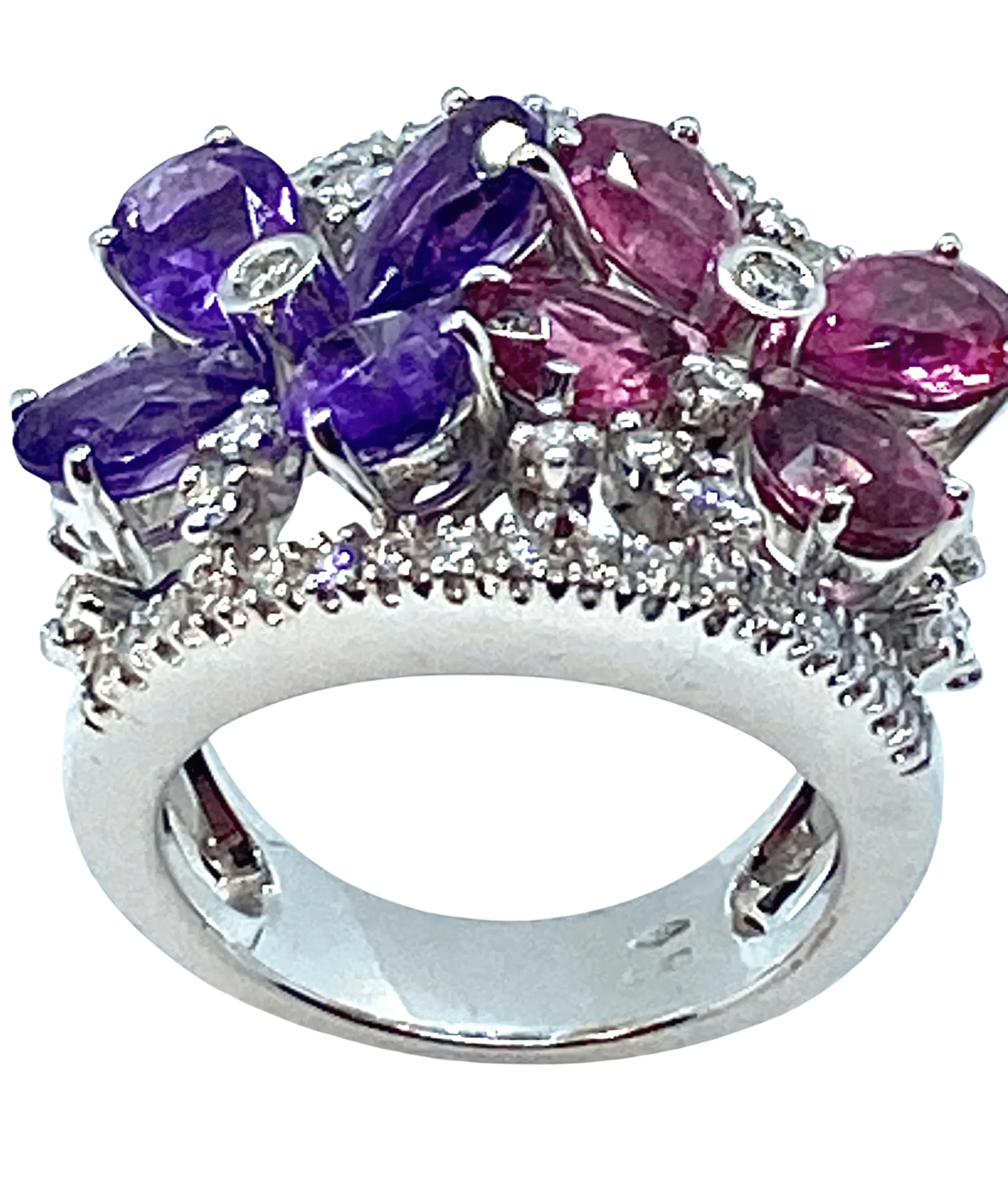 Bague romantique design Floreal sold by 58 Facettes