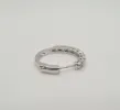 Créoles or blanc serties de diamants sold by 58 Facettes