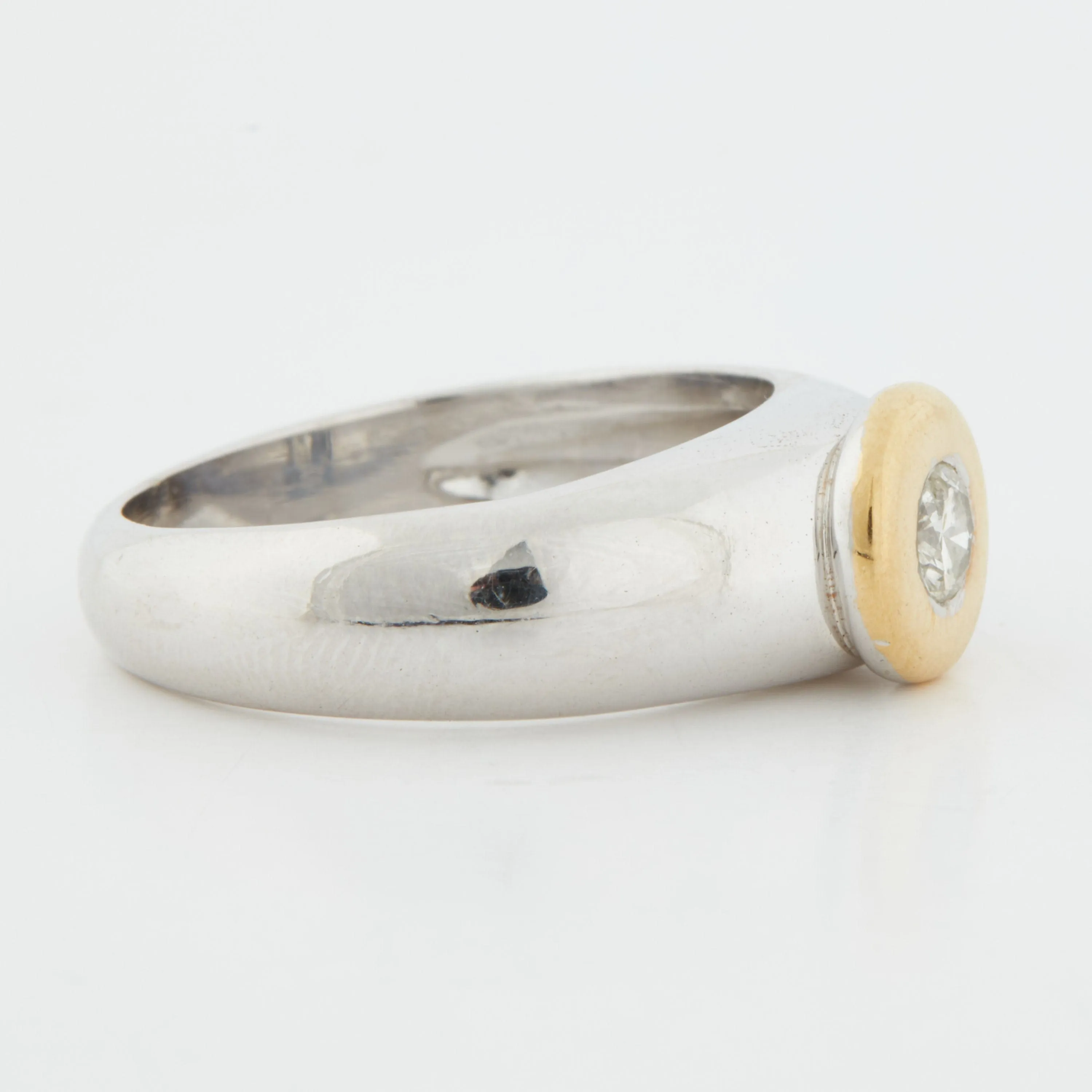 Bague 2 Ors Diamant sold by 58 Facettes product image thumbnail 5