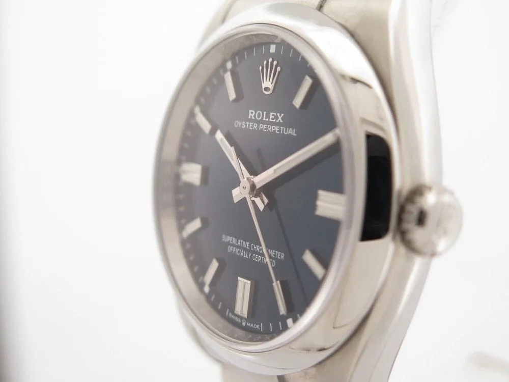 montre ROLEX oyster perpetual automatique acier sold by 58 Facettes product image thumbnail 3