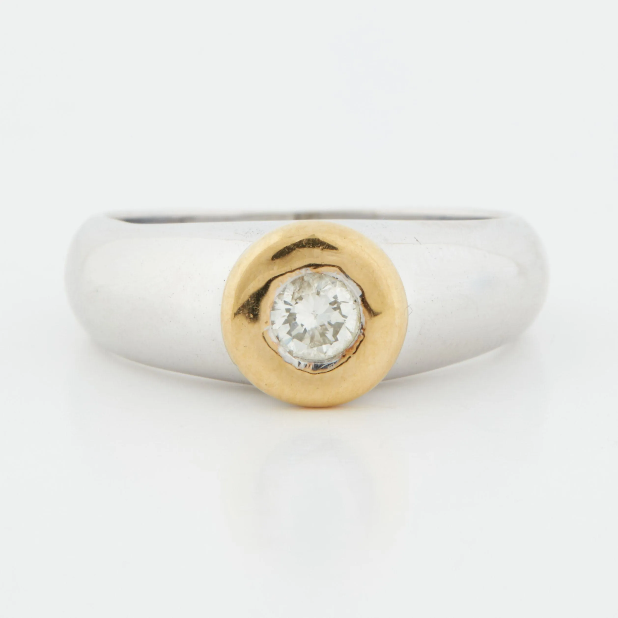 Bague 2 Ors Diamant sold by 58 Facettes product image thumbnail 3