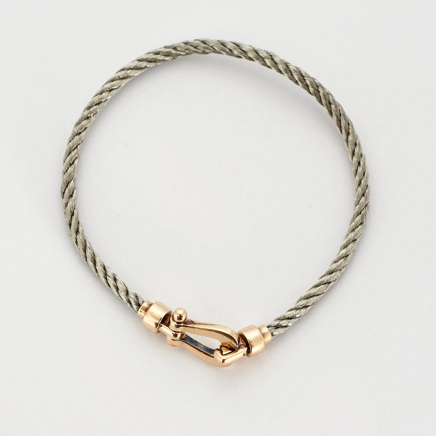 FRED - Bracelet Force 10 Mini acier et or sold by 58 Facettes product image thumbnail 3