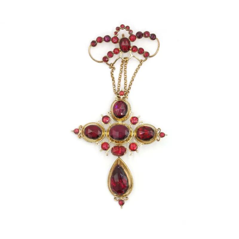 Pendentif Or et Grenats sold by 58 Facettes