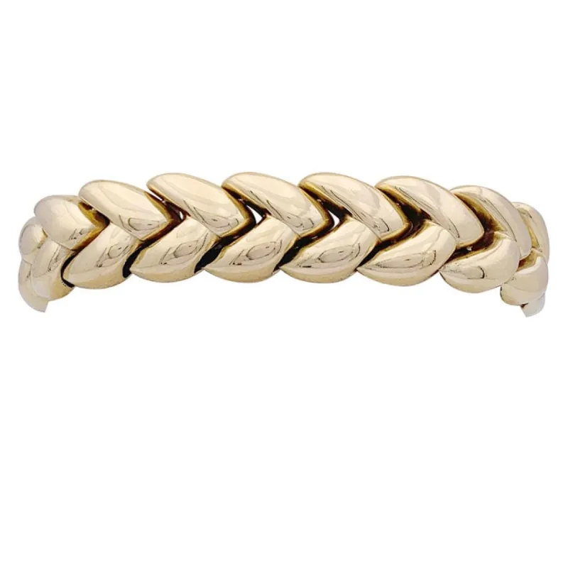 Bracelet Cartier "Tresse" or jaune. sold by 58 Facettes