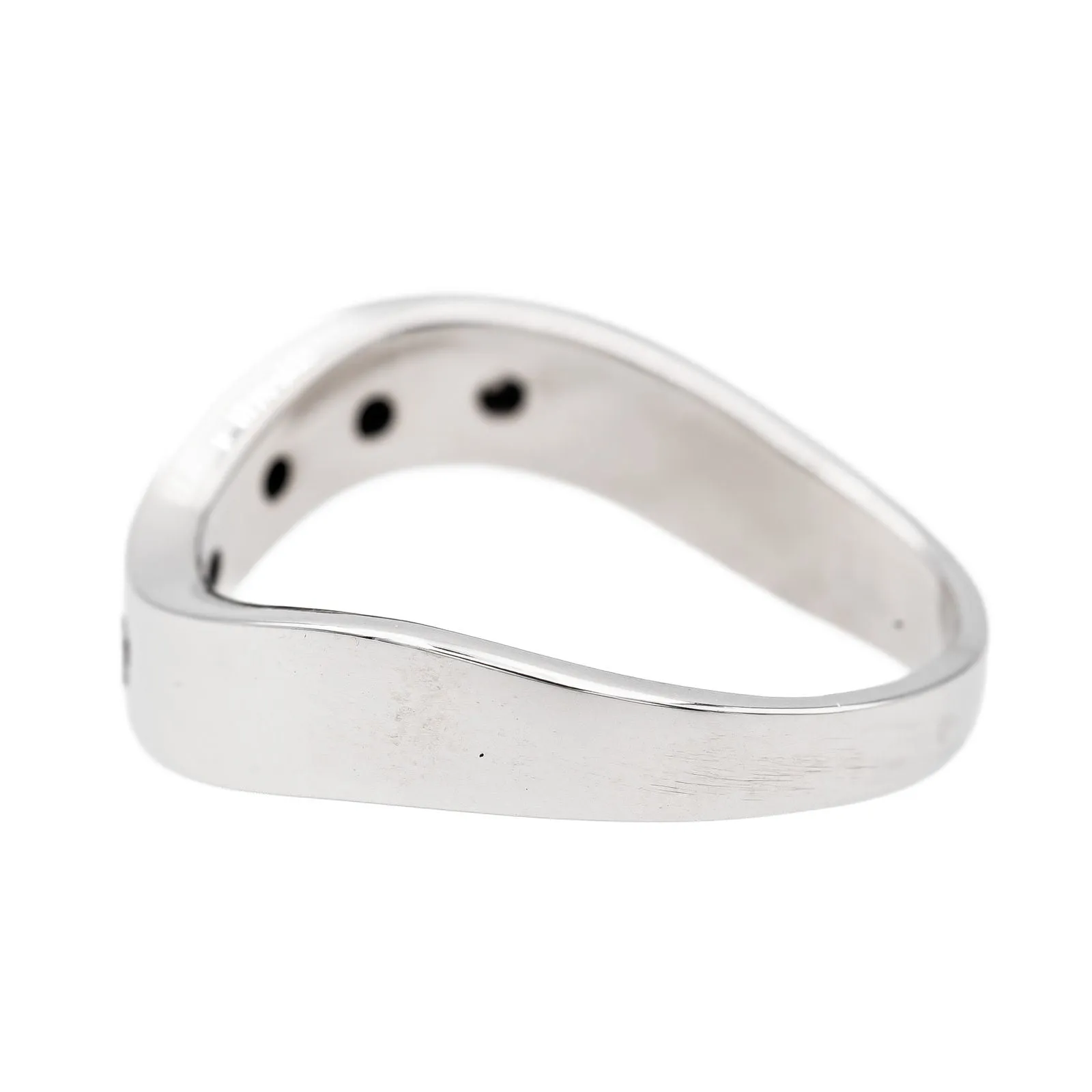 Bague Alliance Or blanc Diamant sold by 58 Facettes product image thumbnail 4