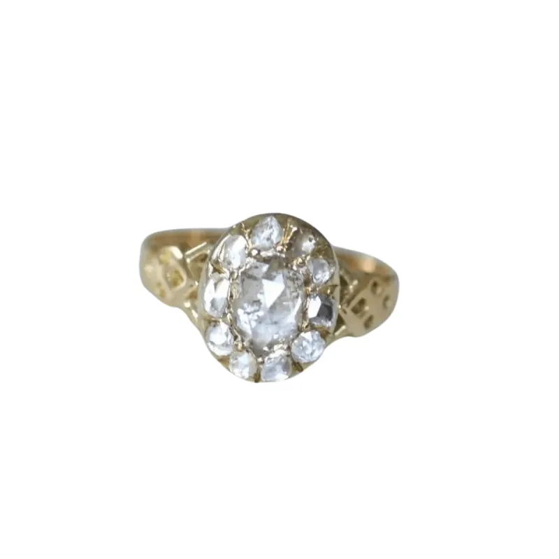 Bague marguerite Or jaune Diamant sold by 58 Facettes