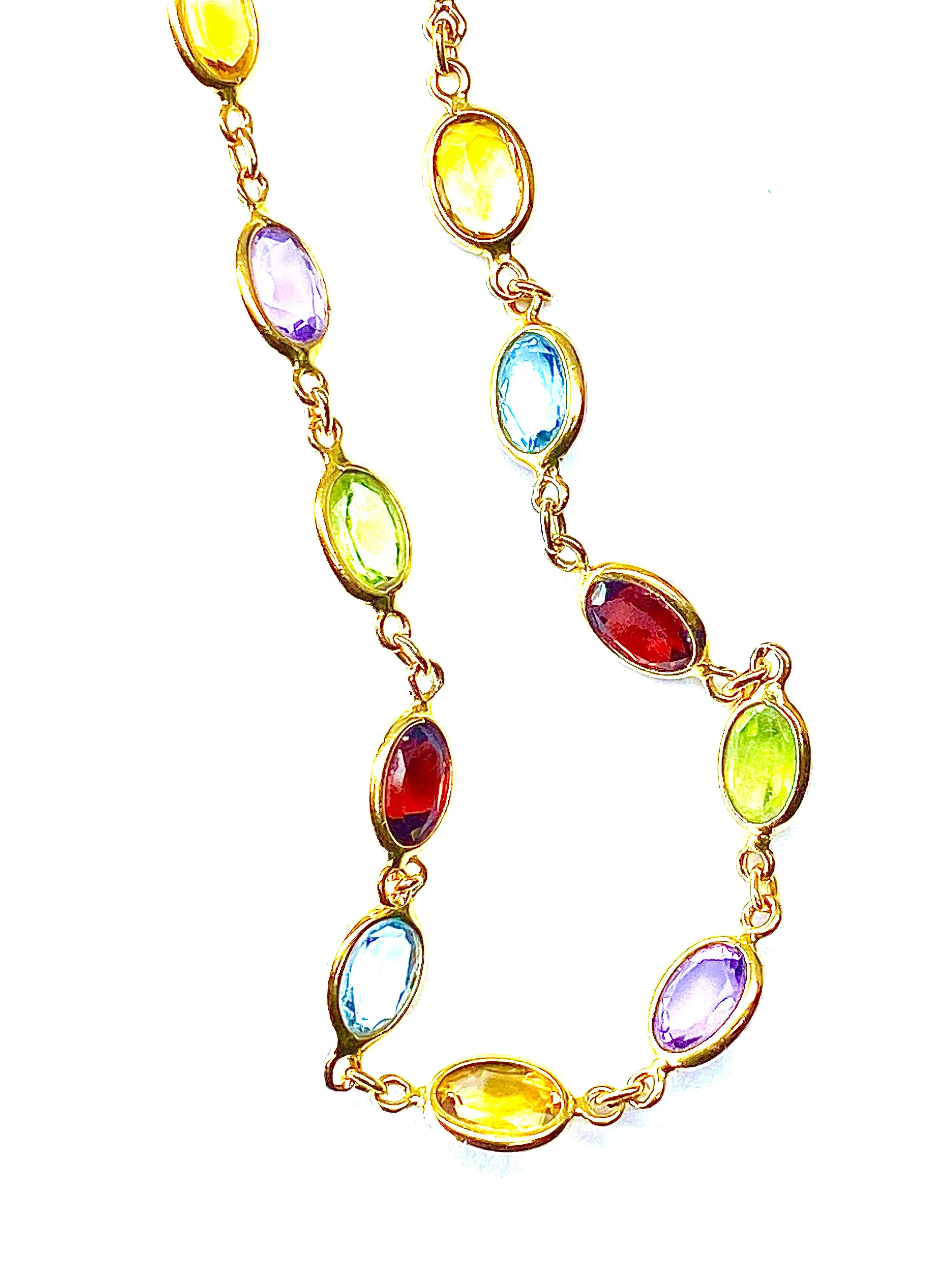 Bracelet or jaune et pierres fines sold by 58 Facettes product image thumbnail 3