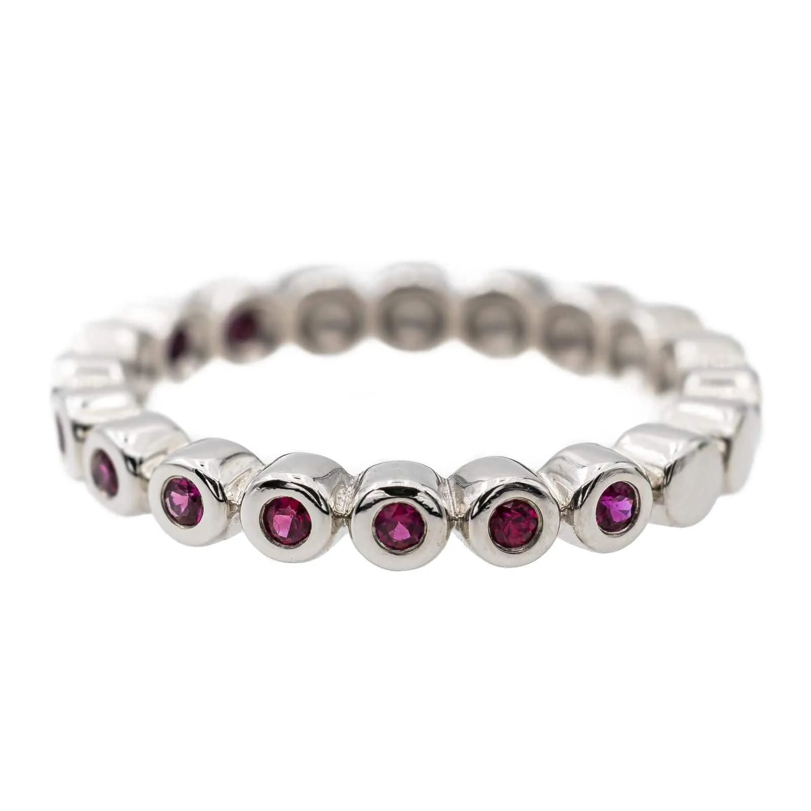 Bague Or Blanc Saphir sold by 58 Facettes product image thumbnail 3