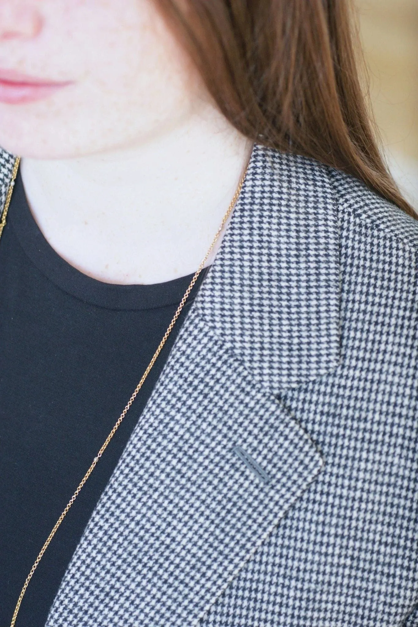 Sautoir maille jaseron or et perles fines sold by 58 Facettes product image thumbnail 2