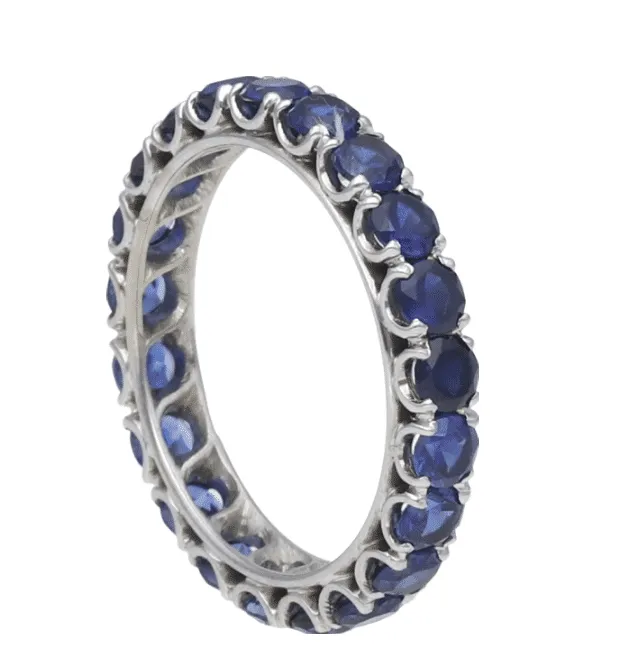 Alliance or blanc saphir sold by 58 Facettes