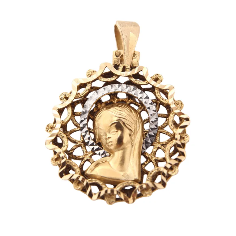 Médaille Vierge Fille 2 Ors sold by 58 Facettes