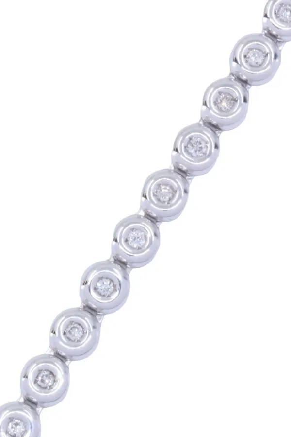 Bracelet ligne diamants sold by 58 Facettes product image thumbnail 4